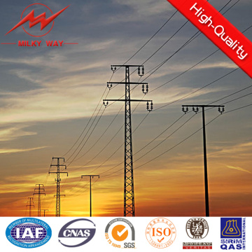 80FT Philippines Dodecagonal Steel Transmission Electrical Pole